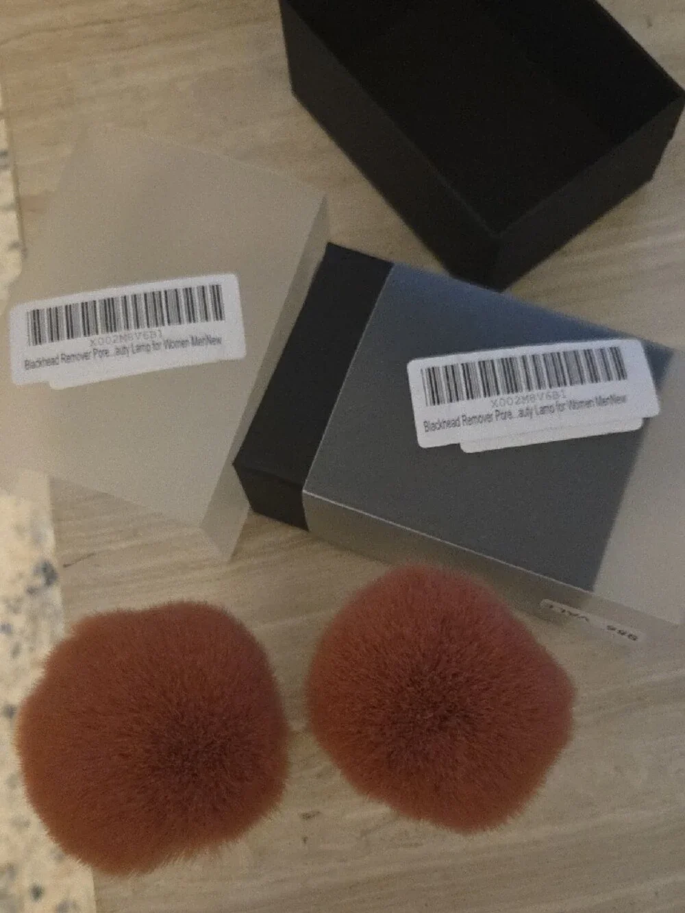 Dense Kabuki Powder Brush in Pink New In Box. Set Of 2